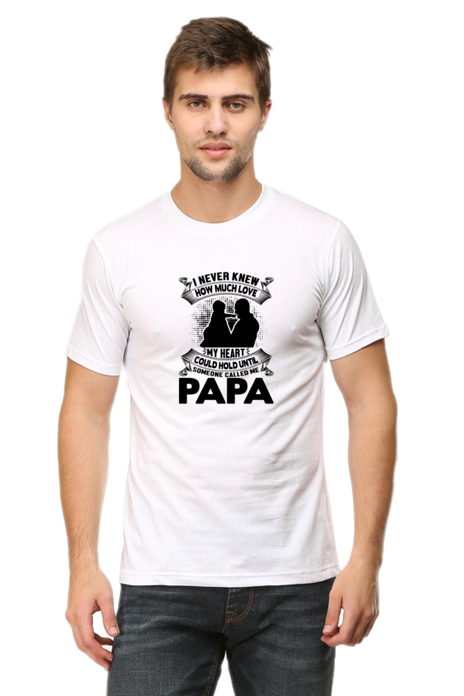 Someone Called me PAPA - Black Text