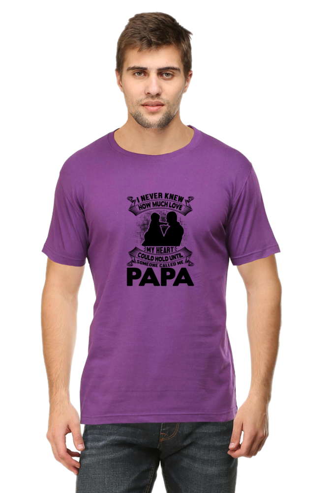 Someone Called me PAPA - Black Text