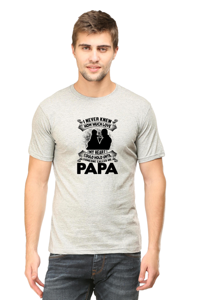 Someone Called me PAPA - Black Text