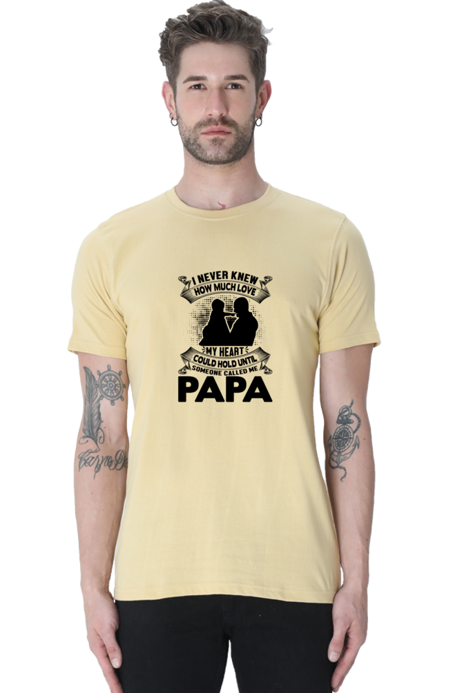 Someone Called me PAPA - Black Text